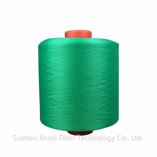 Грс аттестация ПОИ 50д/72ф Тпм белая 100% повторно использованная полиэфирная пряжа из ЛЮБИМЧИКА бутылок для сплетенных ярлыков