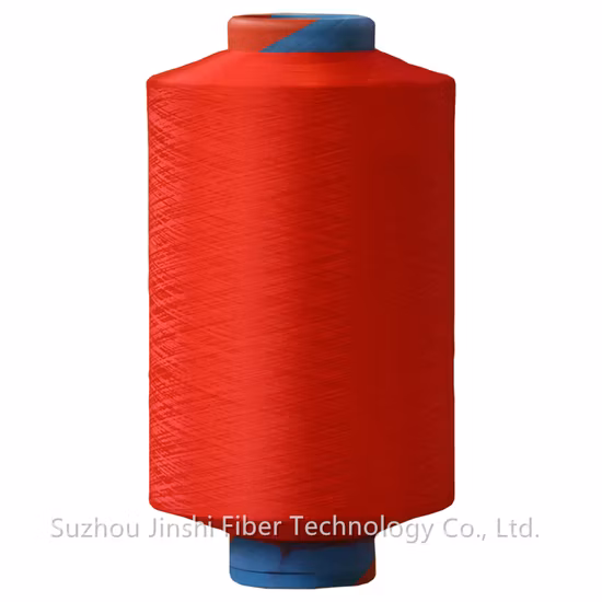 Пряжа PBT DTY 50d яркая эластичная №1