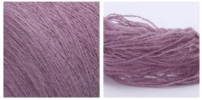 Acrylic Nylon PBT Core Spun Apn Yarn for Knitting