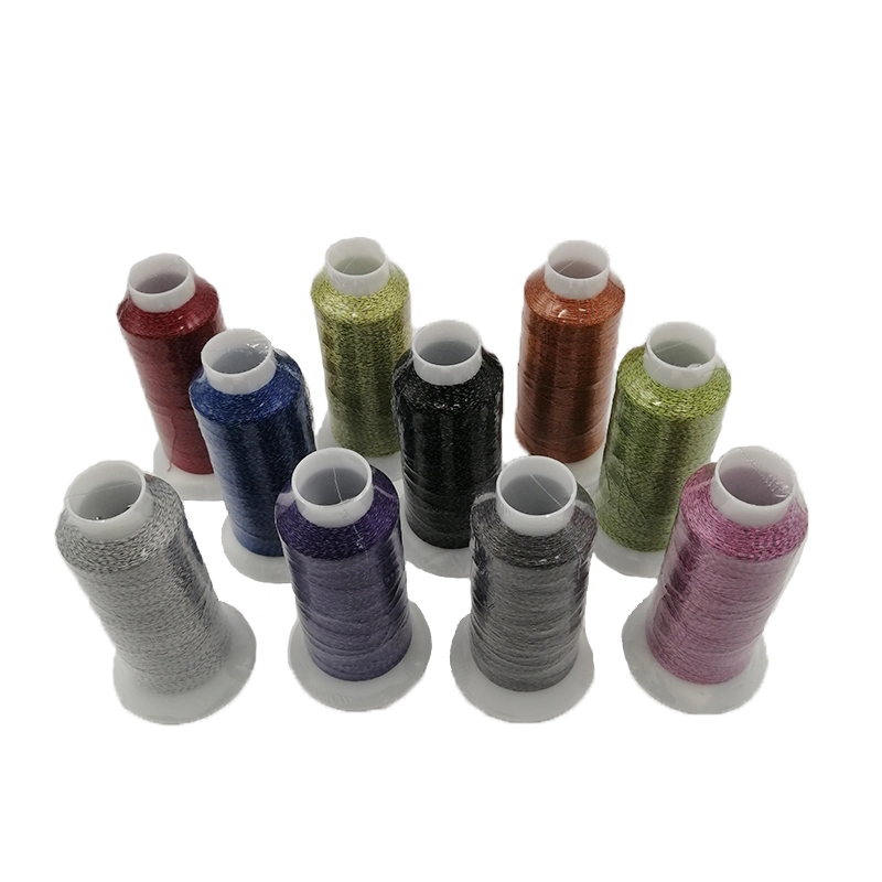 High Light Pet Single Side Reflective Thread Yarn for Sewing