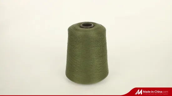 Высококачественная заводская цена 50 нм, 86% вискоза, 14% ПБТ, пряжа для вязания