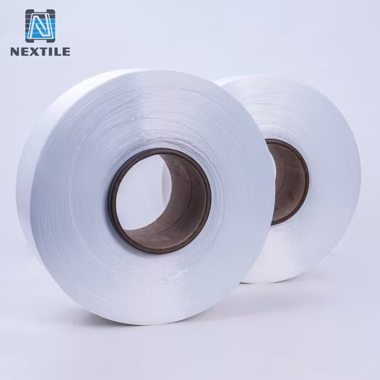 Эластичная пряжа из полиэстера ПБТ для ткани нижнего белья для джинсовых купальников